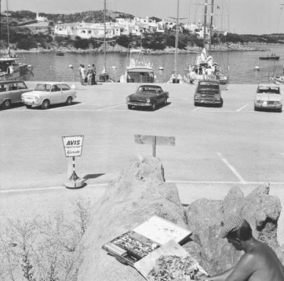 Demontis alquiler de coches Porto Cervo años 60