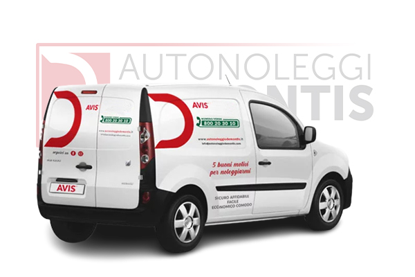 Veicolo Commerciale Renault Kangoo dimensioni medie Autonoleggi Demontis