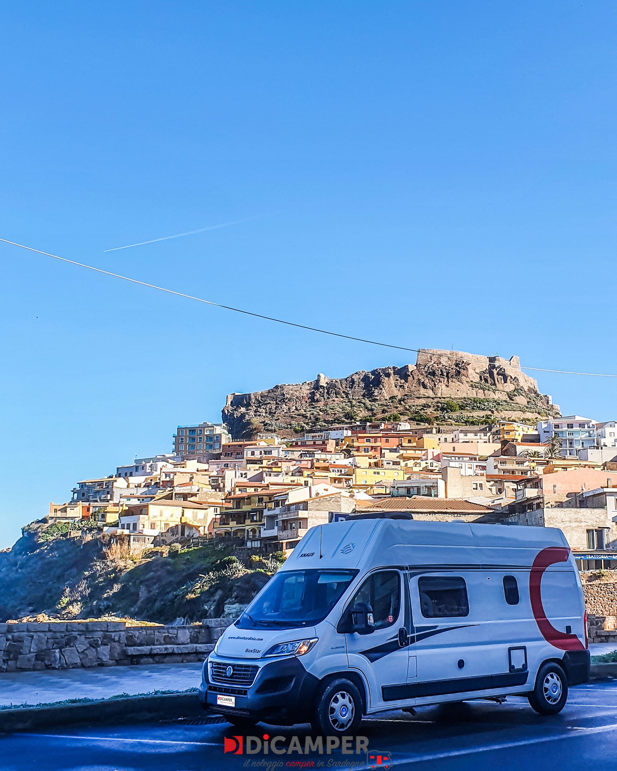 North Sardinia, a marvellous village overlooking the island's enchanting sea, set on a hillside offering breathtaking views from its historic castle. A destination full of charm, history and culture, surrounded by wonderful landscapes.