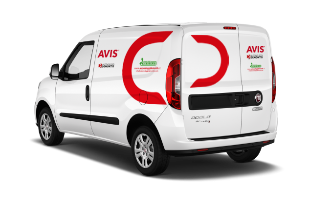 Commercial Vehicle Fiat Doblò Maxi medium size Car Rentals Demontis