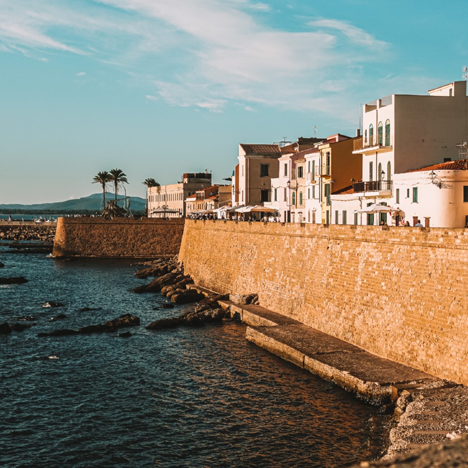 Sunset Bastion of Alghero