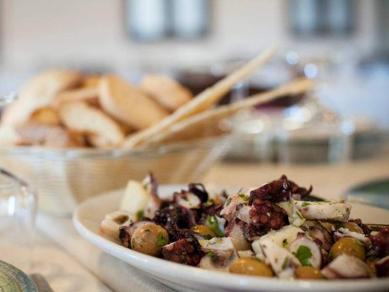 Sa Pischera e Mar&#039;e Pontis Restaurante Oristano - Aperitivo de marisco